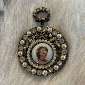 Vintage Limoges  Brooch